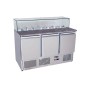 Saladette Mármol mesa refrigerada 3P 380L 136.5x70x107cm Saladette Mármol mesa refrigerada 3P 380L 136.5x70x107cm