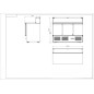 Saladette Mármol mesa refrigerada 3P 380L 136.5x70x107cm Saladette Mármol mesa refrigerada 3P 380L 136.5x70x107cm