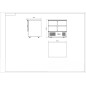 Saladette mesa refrigerada 90cm 4 Cajones 300L 90x70x89.8cm Saladette mesa refrigerada 90cm 4 Cajones 300L 90x70x89.8cm