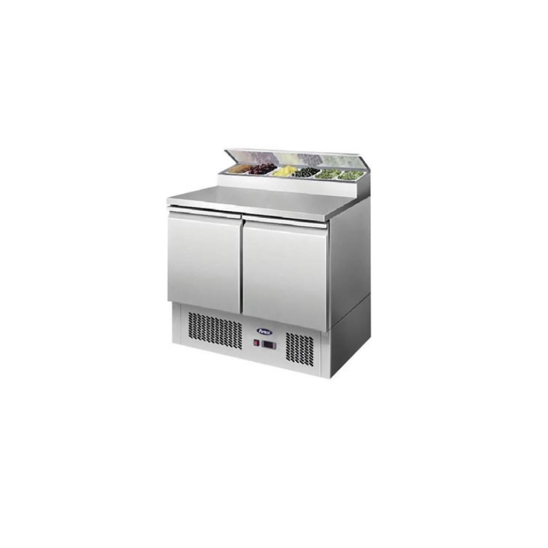Mesa Fría De Ingredientes Con 2 Puertas 300L 310W -2 ℃ ~ 8 ℃ R290 Mesa Fría De Ingredientes Con 2 Puertas 300L 310W -2 ℃ ~ 8 ℃ R290