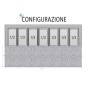 Mesa Refrigeración Y Ensaladera de Mármol 7xGN1/3 - Con 3 Puertas Capacidad 380L 2°/+8°C 1365X700X1140MM Mesa Refrigeración Y Ensaladera de Mármol 7xGN1/3 - Con 3 Puertas Capacidad 380L 2°/+8°C 1365X700X1140MM