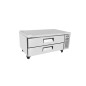 Chef Base mesa baja con Refrigerado 132.3x81.5x51.4cm 2 Cajones 235L