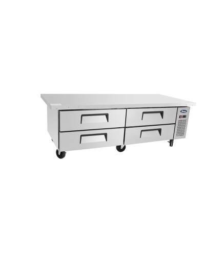 Chef Base mesa baja con Refrigerado 193cm 4 Cajones 340L