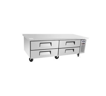 Chef Base mesa baja con Refrigerado 184cm 4 Cajones 340L