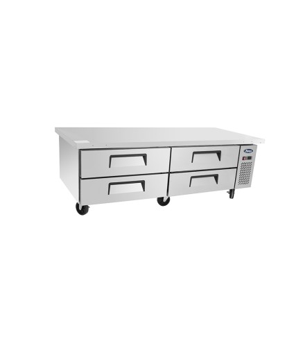 Chef Base mesa baja con Refrigerado 184cm 4 Cajones 340L