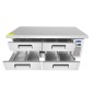 Mesa Baja Refrigerada Ventilada 4 Cajones - Capacidad 340L 2°/+8°C 1840X815X514MM Mesa Baja Refrigerada Ventilada 4 Cajones - Capacidad 340L 2°/+8°C 1840X815X514MM