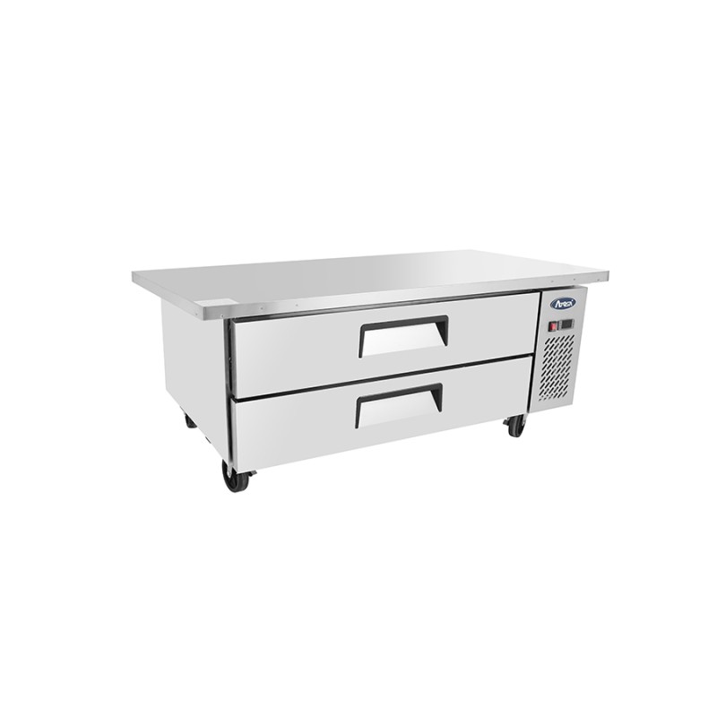 Mesa Baja Refrigerada Ventilada 2 Cajones - Capacidad 235L 2°/+8°C 1536X815X514MM Mesa Baja Refrigerada Ventilada 2 Cajones - Capacidad 235L 2°/+8°C 1536X815X514MM