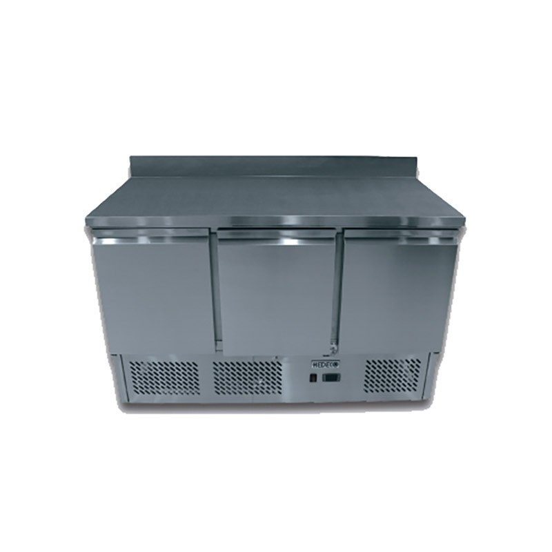 Mesa Fría Ingredientes 3 Puertas Con Tope 380L 220W -2 ℃ ~ 8 ℃ Mesa Fría Ingredientes 3 Puertas Con Tope 380L 220W -2 ℃ ~ 8 ℃