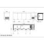 Mesa Refrigerada Acero Inox Ventilada Con 4 Puertas - Capacidad 480L -2°/+8°C 2235X600X850MM Mesa Refrigerada Acero Inox Ventilada Con 4 Puertas - Capacidad 480L -2°/+8°C 2235X600X850MM