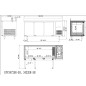 Mesa Refrigerada Acero Inox Con Tope Ventilada Con 3 Puertas - Capacidad 420L -2°/+8°C 1795X700X850+100MM Mesa Refrigerada Acero Inox Con Tope Ventilada Con 3 Puertas - Capacidad 420L -2°/+8°C 1795X700X850+100MM