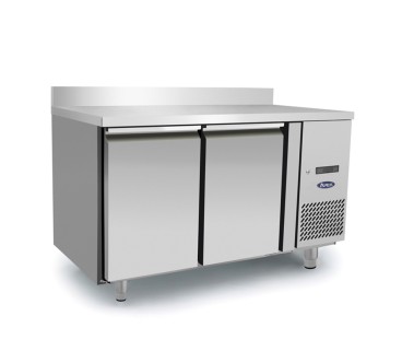 Mesa Refrigerada 1.36m 2 Puertas Inox 280L 1360x700x850+100MM