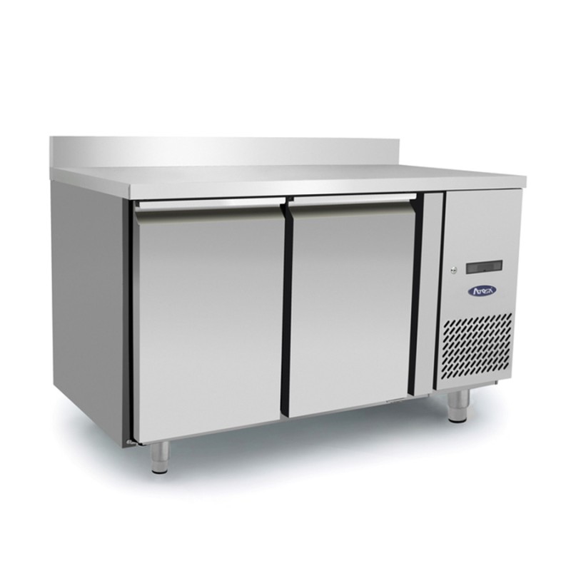 Mesa Refrigerada 1.36m 2 Puertas Inox 280L 1360x700x850+100MM