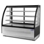 Vitrina Pasteles Refrigerada Cristales Curvos 170x75x135CM Vitrina Pasteles Refrigerada Cristales Curvos 170x75x135CM