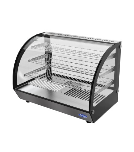 Vitrina Caliente Cristal Curvado De 125L  900×580×678MM 30～90℃