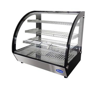 Vitrina Caliente Cristal Curvado De 100L  700×580×678MM 30～90℃