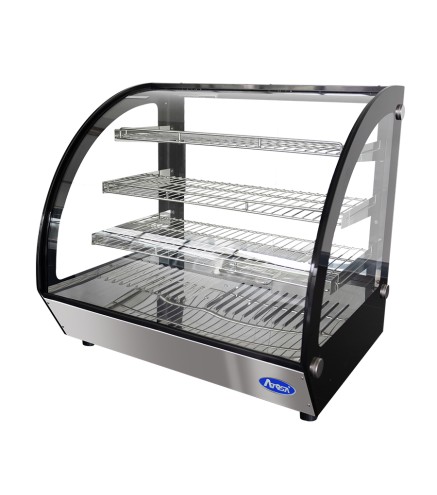 Vitrina Caliente Cristal Curvado De 100L  700×580×678MM 30～90℃