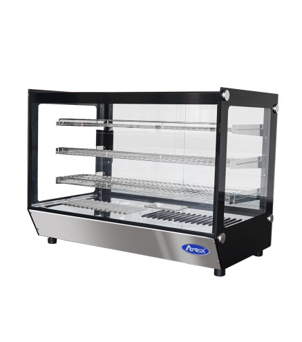 Vitrina Caliente Rectangular 160L 90cm 30-90°C