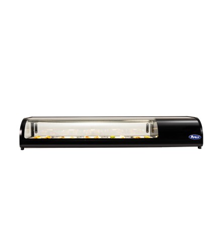 Vitrina Refrigerada Para Sushi 1800X430X310MM 93L 5XGN1/2(20MM) +2°/+8°C