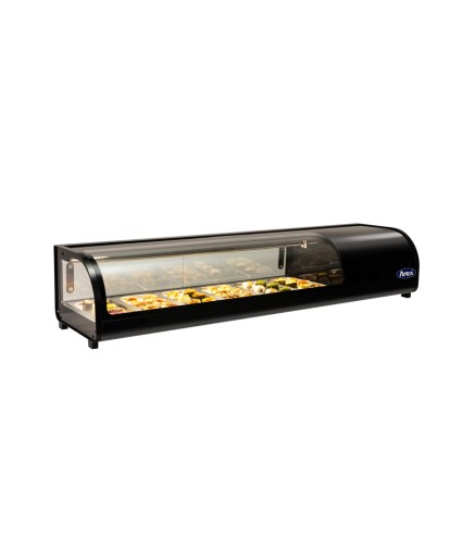 Vitrina Refrigerada Para Sushi 1530x430x310MM 75L  6xGN1/3(20mm) +2°/+8°C