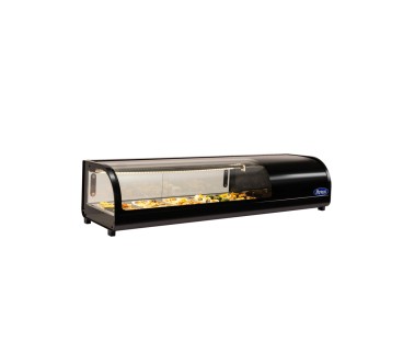 Vitrina Refrigerada Para Sushi 1352X430X310MM  62L 5Xgn1/3(20Mm) +2°/+8°C