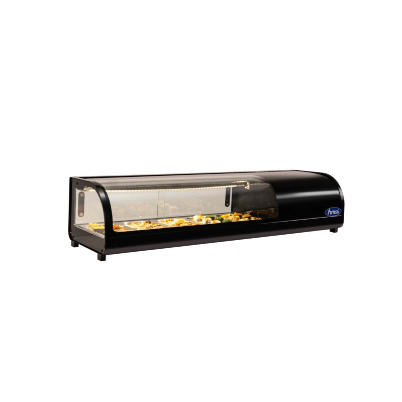 Vitrina Refrigerada Para Sushi 1352X430X310MM  62L 5Xgn1/3(20Mm) +2°/+8°C