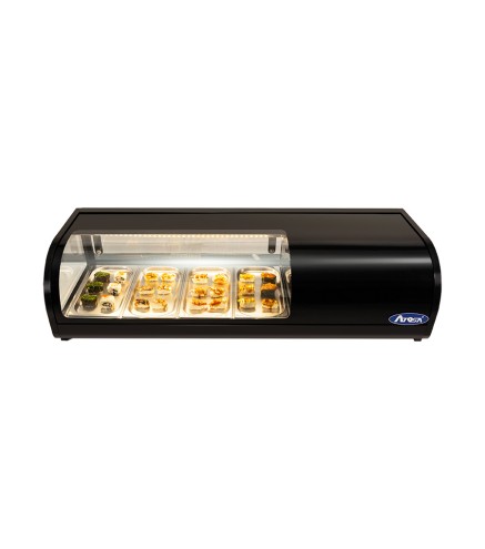 Vitrina Refrigerada Para Sushi 1175X430X310MM 50L 4XGN1/3(20Mm) +2°/+8°C