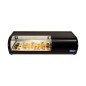 Vitrina Refrigerada Para Sushi 1175X430X310MM 50L 4XGN1/3(20Mm) +2°/+8°C
