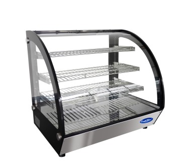 Vitrina Refrigerada De Sobremesa Frontal Cristal Redonda Ventilada 915*560*670MM