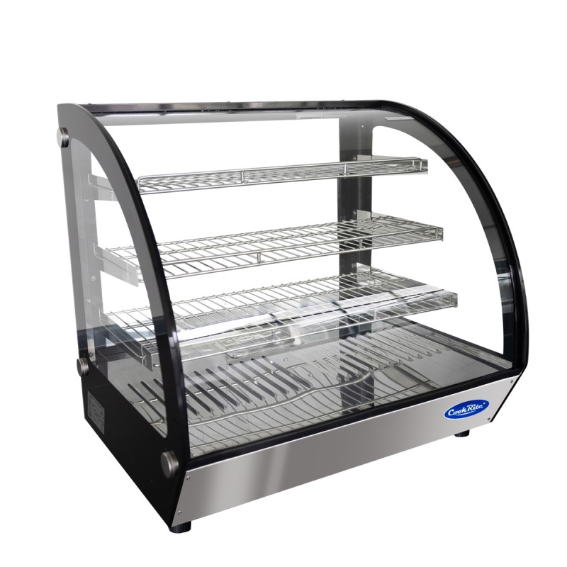 Vitrina Refrigerada De Sobremesa Frontal Cristal Redonda Ventilada 915*560*670MM