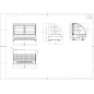 Vitrina Refrigerada De Sobremesa Frontal Cristal Redonda Ventilada 915*560*670MM Vitrina Refrigerada De Sobremesa Frontal Cristal Redonda Ventilada 915*560*670MM