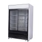 Vitrina Refrigerada Vertical De Doble Puerta Corredera 1270L, 1℃~8℃, 1382X755X2135MM Vitrina Refrigerada Vertical De Doble Puerta Corredera 1270L, 1℃~8℃, 1382X755X2135MM