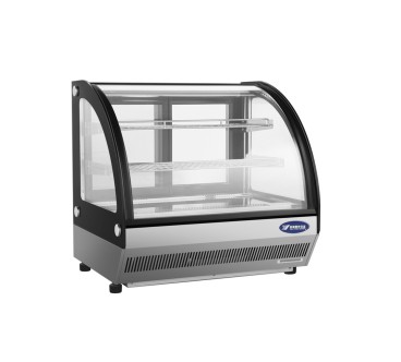 Vitrina Refrigerada De Sobremesa Frontal Cristal Redonda Ventilada 715*560*670MM