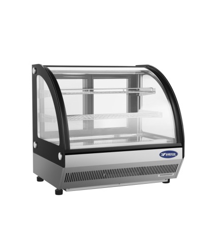 Vitrina Refrigerada De Sobremesa Frontal Cristal Redonda Ventilada 715*560*670MM