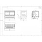 Vitrina Refrigerada De Sobremesa Cristal Rectangular Ventilada 915*560*670MM Vitrina Refrigerada De Sobremesa Cristal Rectangular Ventilada 915*560*670MM