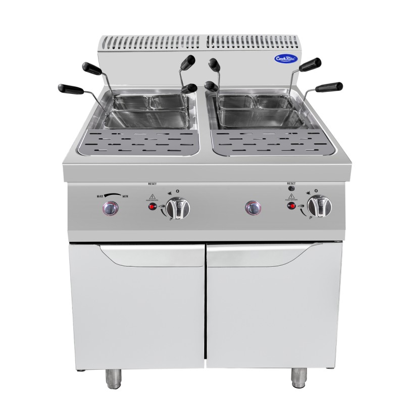 Cocedor Pasta Gas 2x25L 20kW 80x70x108.5CM Cocedor Pasta Gas 2x25L 20kW 80x70x108.5CM
