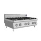 Cocina Industrial a Gas Sobremesa 6 Quemadores 120x70x54.7CM 31.5Kw