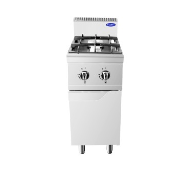 Fogón De Gas Natural Con 2 Quemadores Serie 700 - 400X700X1085MM 10.50KW- 1X3,5KW+1X7KW