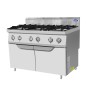 Cocina de Gas Restaurante con Quemadores 120x70x108.5cm 31.5kW