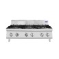 Fogón De Gas Natural De Sobremesa Con 6 Quemadores Serie 700 - 1200X700X547MM 42KW- 6X7KW Fogón De Gas Natural De Sobremesa Con 6 Quemadores Serie 700 - 1200X700X547MM 42KW- 6X7KW