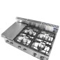Cocina de Gas Industrial de 6 Quemadores 120x70x54.7cm 42kW