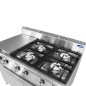 Cocina de Gas Restaurante con 6 Quemadores 120x70x108.5cm 42kW Cocina de Gas Restaurante con 6 Quemadores 120x70x108.5cm 42kW