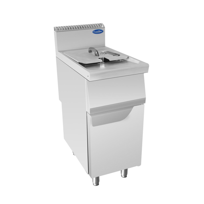Freidora De Pie Serie 700 Gas Natural 13KW 16L 110-190°C 400X700X1085MM Freidora De Pie Serie 700 Gas Natural 13KW 16L 110-190°C 400X700X1085MM
