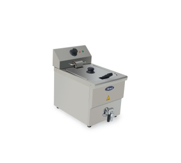 Freidora Eléctrica 8L con Grifo
