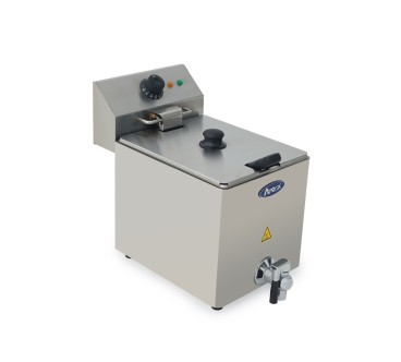 Freidora Eléctrica 8L Con Grifo De Drenaje - 270X480X395MM 50-190°C
