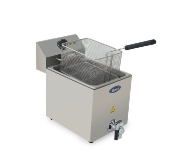 Freidora Eléctrica 8L Con Grifo De Drenaje - 270X480X395MM 50-190°C