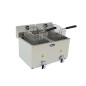 Freidora Eléctrica 8L+8 Con Grifo Drenaje 220-240V 2X3.25Kw - 545X480X395MM 50-190°C Freidora Eléctrica 8L+8 Con Grifo Drenaje 220-240V 2X3.25Kw - 545X480X395MM 50-190°C