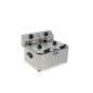 Freidora Eléctrica 4L+4L 220-240V 2X2 5Kw - 490X380X315MM 50-190°C Freidora Eléctrica 4L+4L 220-240V 2X2 5Kw - 490X380X315MM 50-190°C