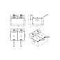 Freidora Eléctrica 4L+4L 220-240V 2X2 5Kw - 490X380X315MM 50-190°C Freidora Eléctrica 4L+4L 220-240V 2X2 5Kw - 490X380X315MM 50-190°C