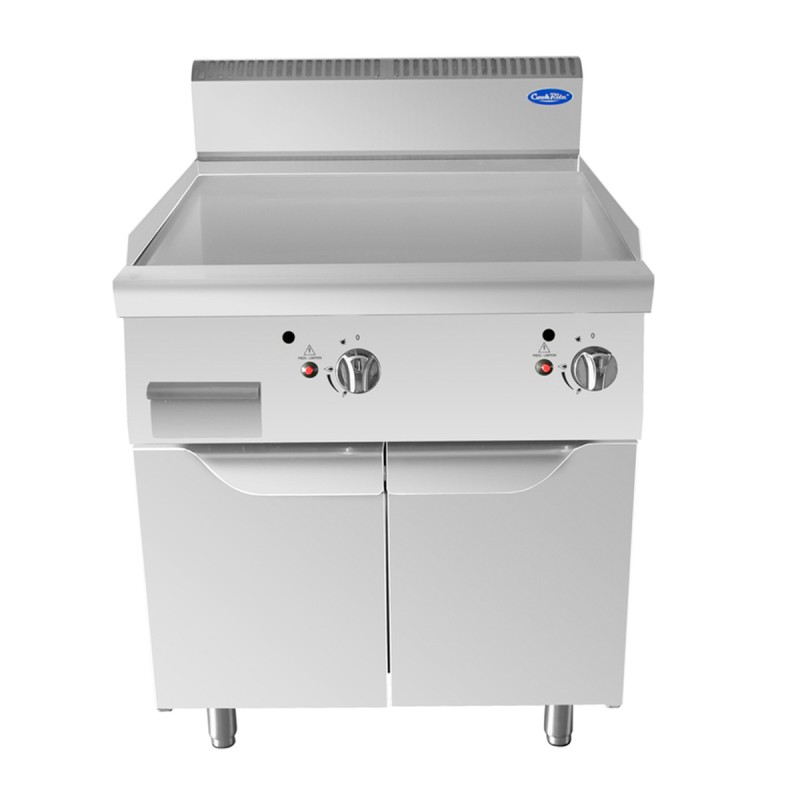 Plancha Lisa De Gas Natural Con 2 Puertas 14KW Serie 700 - 800X700X1085MM Plancha Lisa De Gas Natural Con 2 Puertas 14KW Serie 700 - 800X700X1085MM