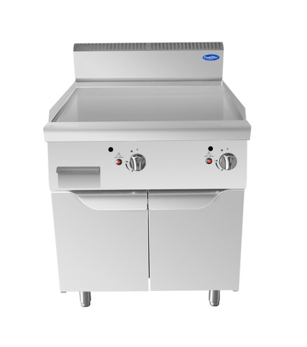 Plancha Gas Natural 2P 14kW 80x70cm Superficie Lisa